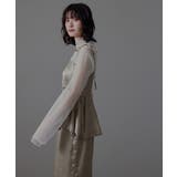 niana ニアナ ワッシャーサテンペプラムキャミドレス | Fashion Letter | 詳細画像16 