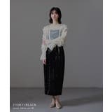 niana ニアナ チュールトップスクラッシュベロアドレス | Fashion Letter | 詳細画像8 