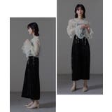 niana ニアナ チュールトップスクラッシュベロアドレス | Fashion Letter | 詳細画像11 