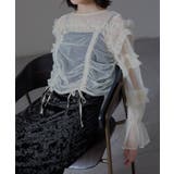 niana ニアナ チュールトップスクラッシュベロアドレス | Fashion Letter | 詳細画像14 