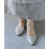 niana ニアナ ラメチャンキーヒールパンプス | Fashion Letter | 詳細画像12 