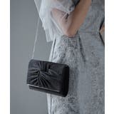 niana ニアナ ノットラメプリーツクラッチバッグ | Fashion Letter | 詳細画像7 