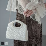 niana ニアナ フラワーレースハンドバッグ | Fashion Letter | 詳細画像1