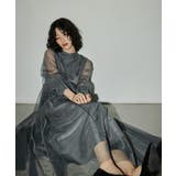 niana ニアナ チュールパイピングAラインドレス | Fashion Letter | 詳細画像7 