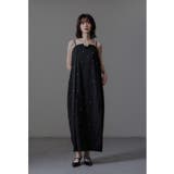 ブラック | niana ニアナ オーバルフォルムパールドレス | Fashion Letter