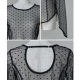 niana ニアナ ドットシアートップス | Fashion Letter | 詳細画像18 