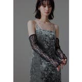 ブラック | niana ニアナ レースアームカバー | Fashion Letter