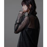 niana ニアナ チュールレイヤードトップス | Fashion Letter | 詳細画像5 