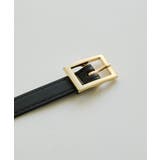 niana ニアナ ゴールドスクエアバックルベルト | Fashion Letter | 詳細画像7 