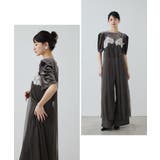 niana ニアナ レイヤードベロアパンツドレス | Fashion Letter | 詳細画像9 