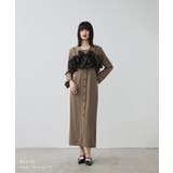 niana ニアナ ラッフルオーガンザドレス | Fashion Letter | 詳細画像12 