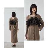 niana ニアナ ラッフルオーガンザドレス | Fashion Letter | 詳細画像14 