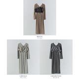 niana ニアナ ラッフルオーガンザドレス | Fashion Letter | 詳細画像20 