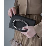 niana ニアナ ビッグメタルモチーフクラッチバッグ | Fashion Letter | 詳細画像6 