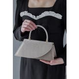 ベージュ | niana ニアナ アシンメトリーハンドバッグ | Fashion Letter