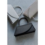 ブラック | niana ニアナ アシンメトリーハンドバッグ | Fashion Letter