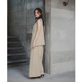 niana ニアナ アシンメトリートップスパンツスーツ | Fashion Letter | 詳細画像5 