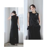niana ニアナ アシンメトリートップスパンツスーツ | Fashion Letter | 詳細画像9 
