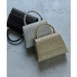 niana ニアナ ラインストーンハンドバッグ | Fashion Letter | 詳細画像2