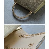 niana ニアナ ラインストーンハンドバッグ | Fashion Letter | 詳細画像12
