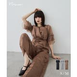 niana ニアナ ジャガードオールインワンドレス | Fashion Letter | 詳細画像1 