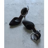 niana ニアナ パールアンクルベルトサテンパンプス | Fashion Letter | 詳細画像6 