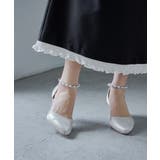 niana ニアナ パールアンクルベルトサテンパンプス | Fashion Letter | 詳細画像8 