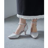 niana ニアナ パールアンクルベルトサテンパンプス | Fashion Letter | 詳細画像10 