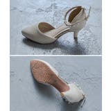 niana ニアナ パールアンクルベルトサテンパンプス | Fashion Letter | 詳細画像19 