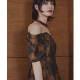 niana ニアナ フラワージャガードフレアドレス | Fashion Letter | 詳細画像5 