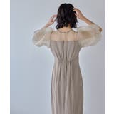 niana ニアナ ラインストーンツイストパフスリーブドレス | Fashion Letter | 詳細画像12 