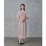 niana ニアナ ラインストーンツイストパフスリーブドレス | Fashion Letter | 詳細画像14 