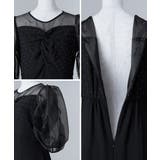 niana ニアナ ラインストーンツイストパフスリーブドレス | Fashion Letter | 詳細画像18 