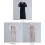 niana ニアナ ラインストーンツイストパフスリーブドレス | Fashion Letter | 詳細画像20 