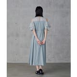 niana ニアナ オフショルフリルフラワー刺繍ドレス | Fashion Letter | 詳細画像17 