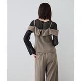 niana ニアナ オフショルペプラムトップスセットアップドレス | Fashion Letter | 詳細画像11 