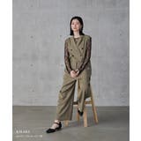 niana ニアナ テーラーカラーオールインワン | Fashion Letter | 詳細画像2 