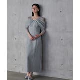 niana ニアナ オフショルダージャガードドレス | Fashion Letter | 詳細画像11 