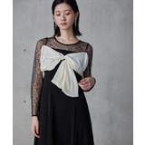 niana ニアナ ビッグリボンドレス | Fashion Letter | 詳細画像3 