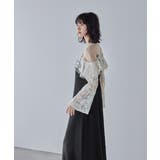 niana ニアナ レースラッフルドレス | Fashion Letter | 詳細画像4 