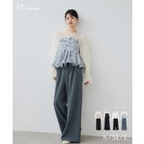 niana ニアナ ジャガードペプラムパンツドレス | Fashion Letter | 詳細画像1 