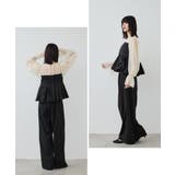 niana ニアナ ジャガードペプラムパンツドレス | Fashion Letter | 詳細画像15 