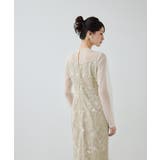 niana ニアナ プリーツフロントフラワードレス | Fashion Letter | 詳細画像8 