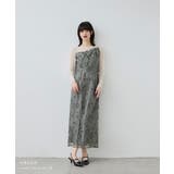 niana ニアナ プリーツフロントフラワードレス | Fashion Letter | 詳細画像9 