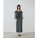 niana ニアナ ダブルリボンチュールフリルブラウスセットドレス | Fashion Letter | 詳細画像10 