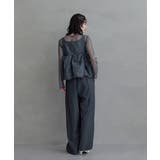 niana ニアナ レースペプラムビスチェオーバーレイセットアップドレス | Fashion Letter | 詳細画像5 