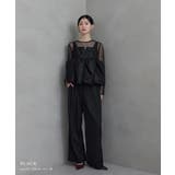 niana ニアナ レースペプラムビスチェオーバーレイセットアップドレス | Fashion Letter | 詳細画像12 