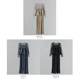 niana ニアナ レースペプラムビスチェオーバーレイセットアップドレス | Fashion Letter | 詳細画像20 