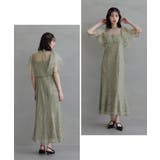 niana ニアナ ボレロセットフラワースパンコールドレス | Fashion Letter | 詳細画像12 