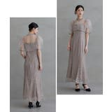 niana ニアナ ボレロセットフラワースパンコールドレス | Fashion Letter | 詳細画像15 